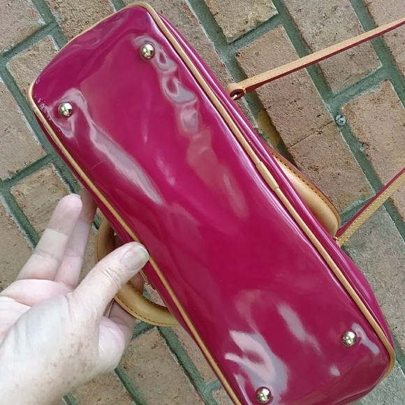 Dooney & Bourke Patent Satchel - Picture 5 of 11